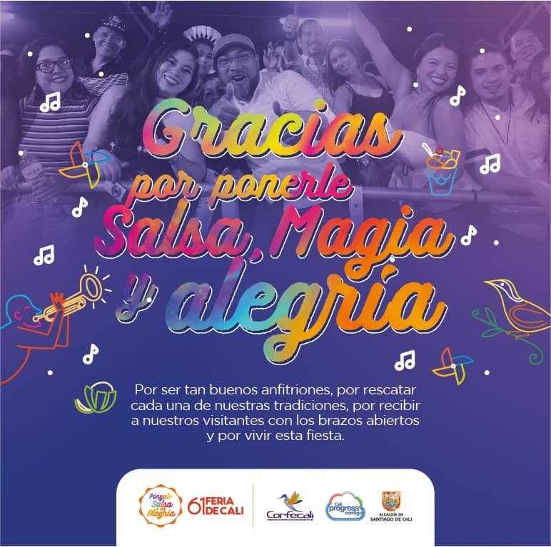 Más de un millón de espectadores participaron de la 61 Feria de Cali