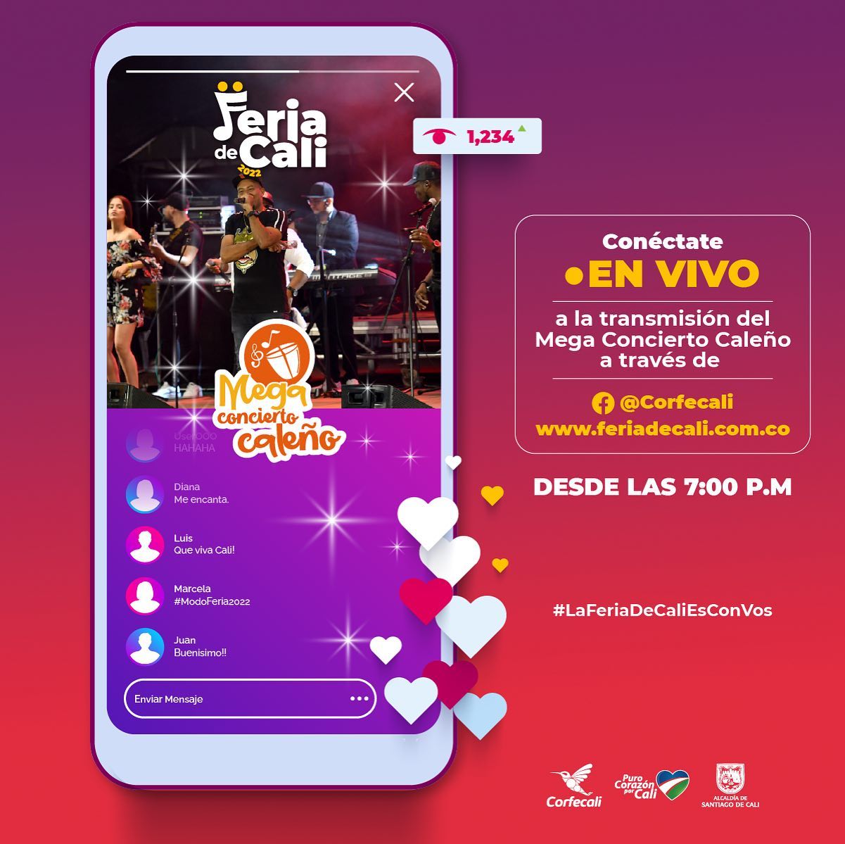 MEGA CONCIERTO CALEÑO EN VIVO