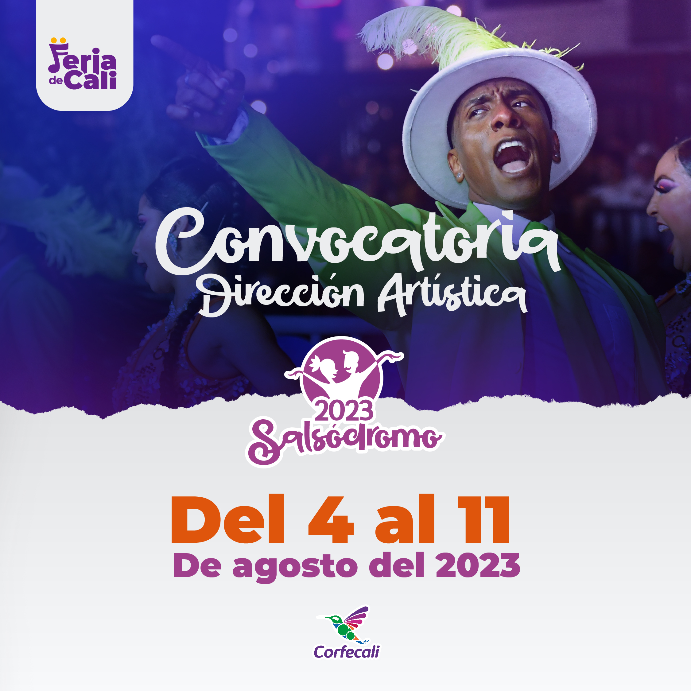 Convocatoria para la Dirección Artística del Salsódromo 2023