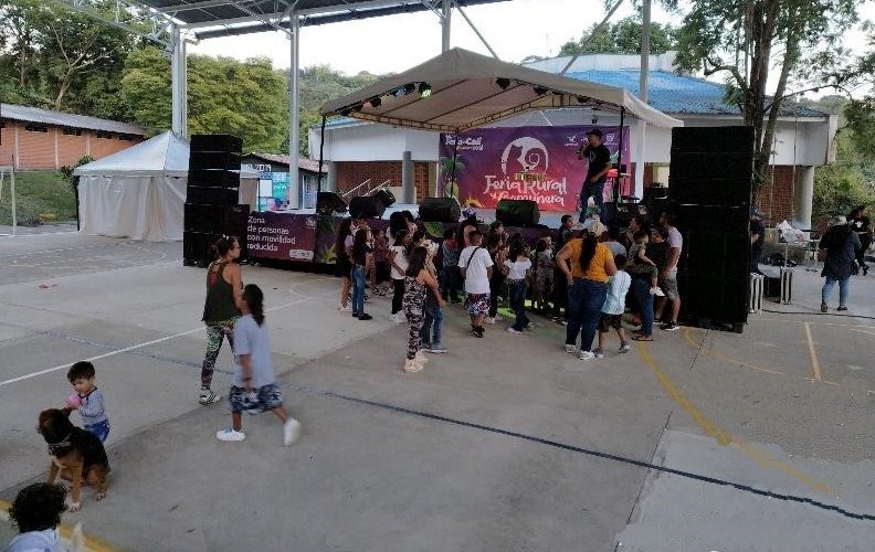 <strong>La Feria Rural y Comunera no solo es música, orquestas y cantantes, también es un espacio familiar y divertido</strong>