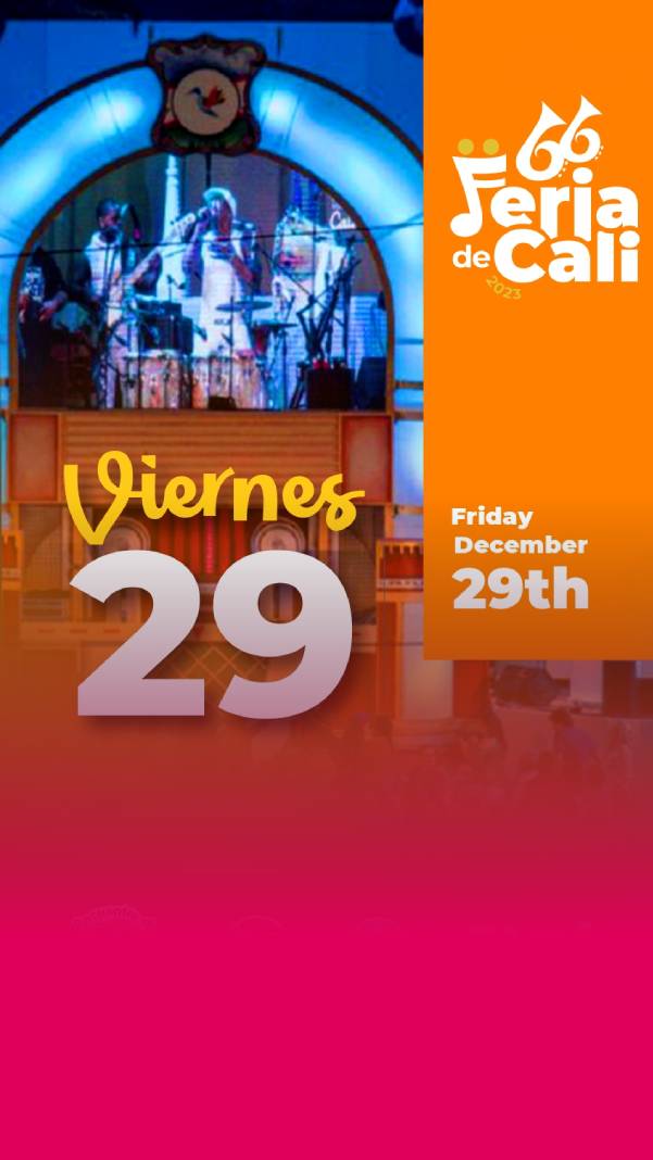 Lo que sucederá este 29 de diciembre en la Feria de Cali 2023