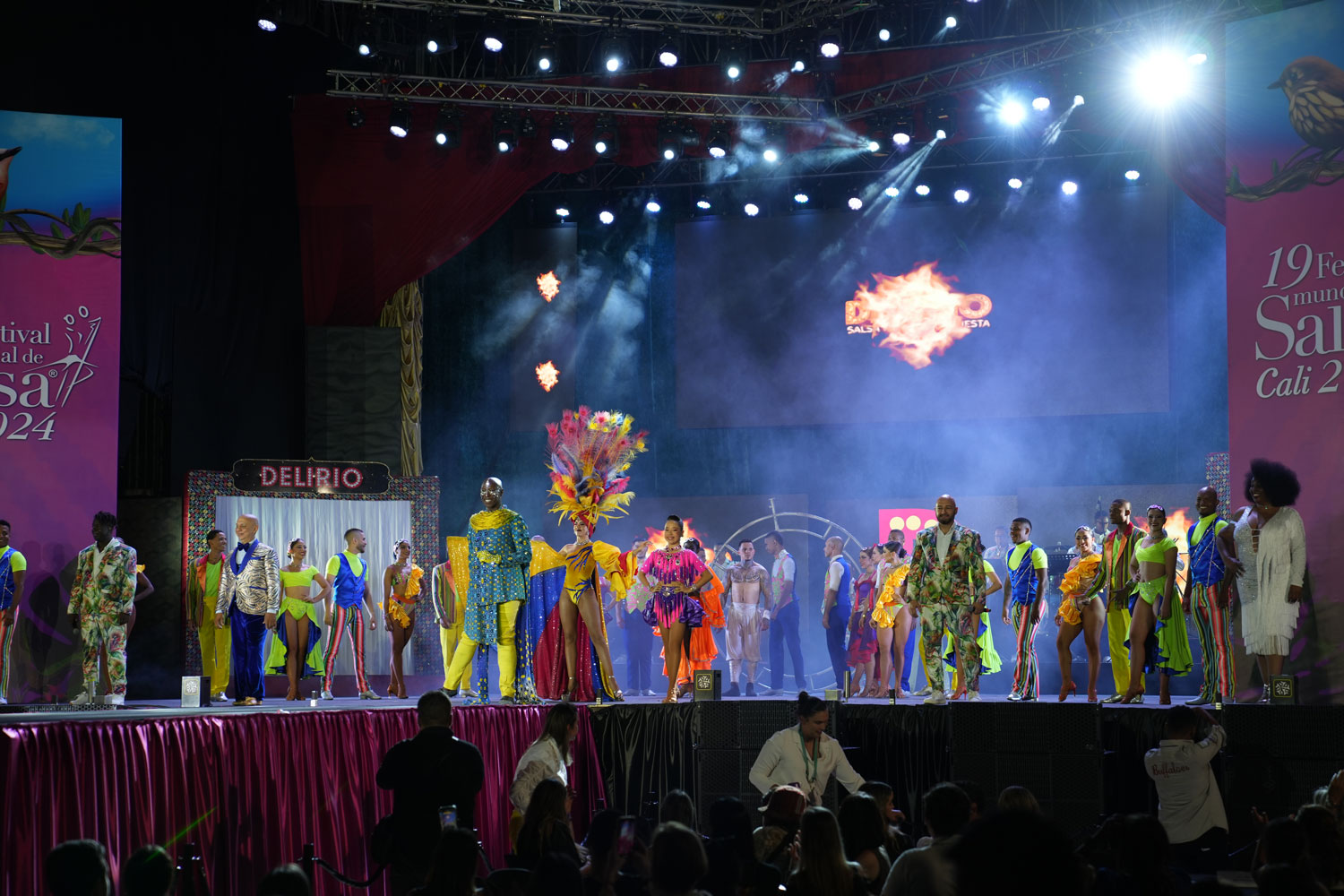 Corfecali a la altura de los grandes eventos: Artistas y asistentes gozaron de la gala inaugural del Festival Mundial de Salsa de Cali