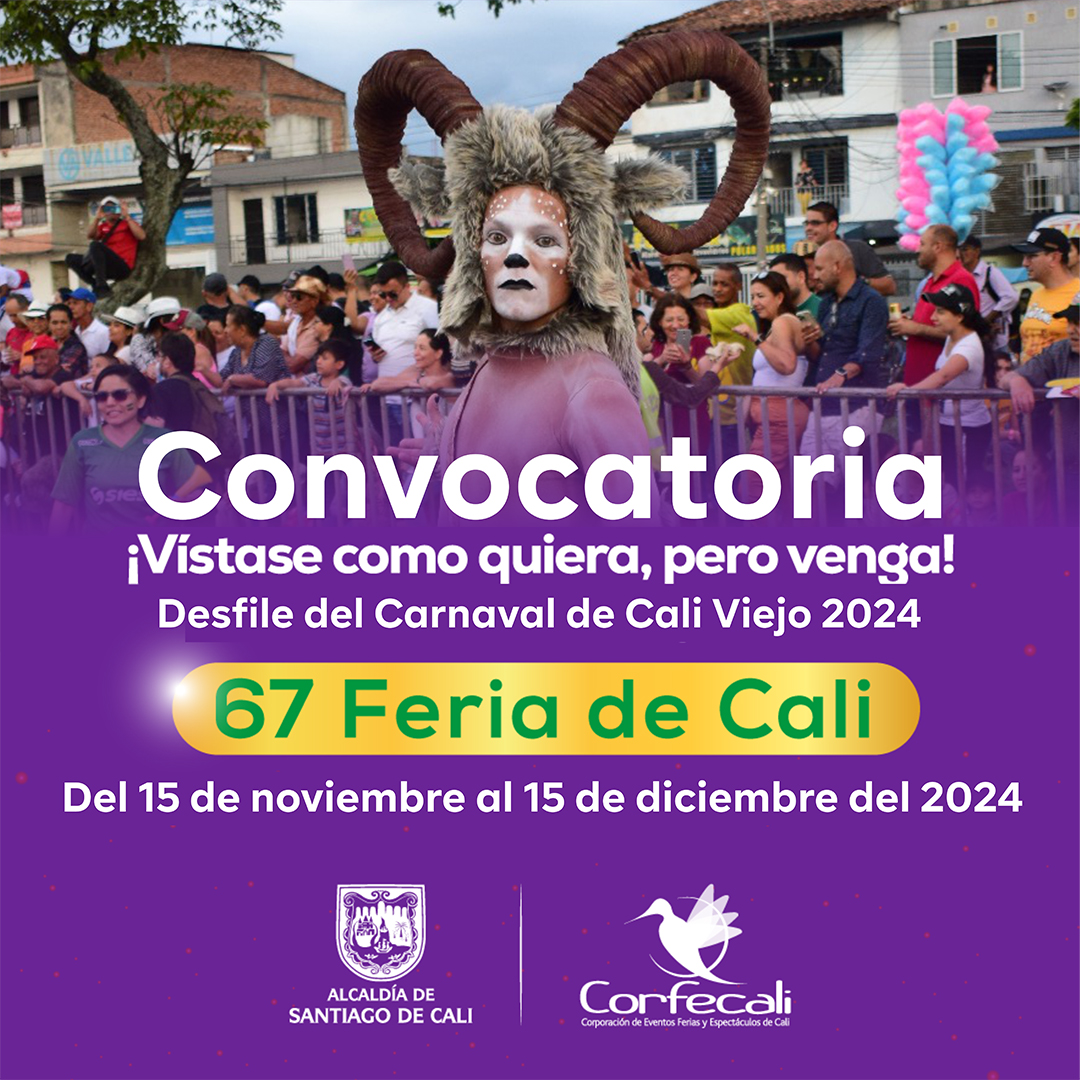 Convocatoria ¡Vístase como quiera, pero venga!