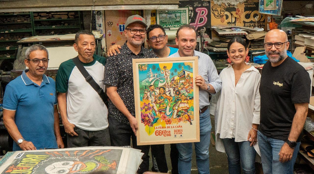 El alma de Cali vuelve a bailar en el barrio obrero: conoce el afiche oficial de la 68 Feria de Cali 