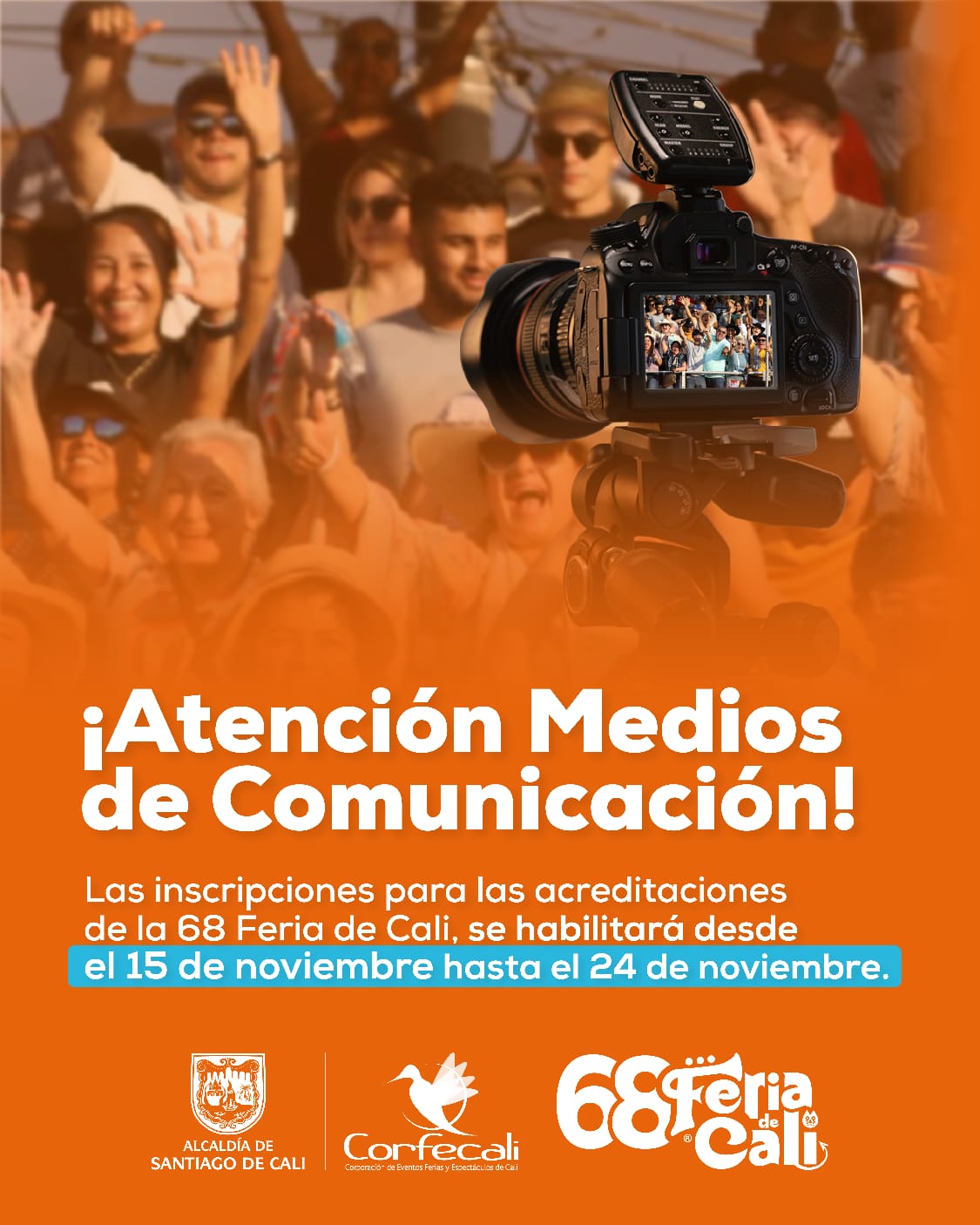 Inicia el proceso de acreditación dirigido a medios comunicacion 68 Feria de Cali