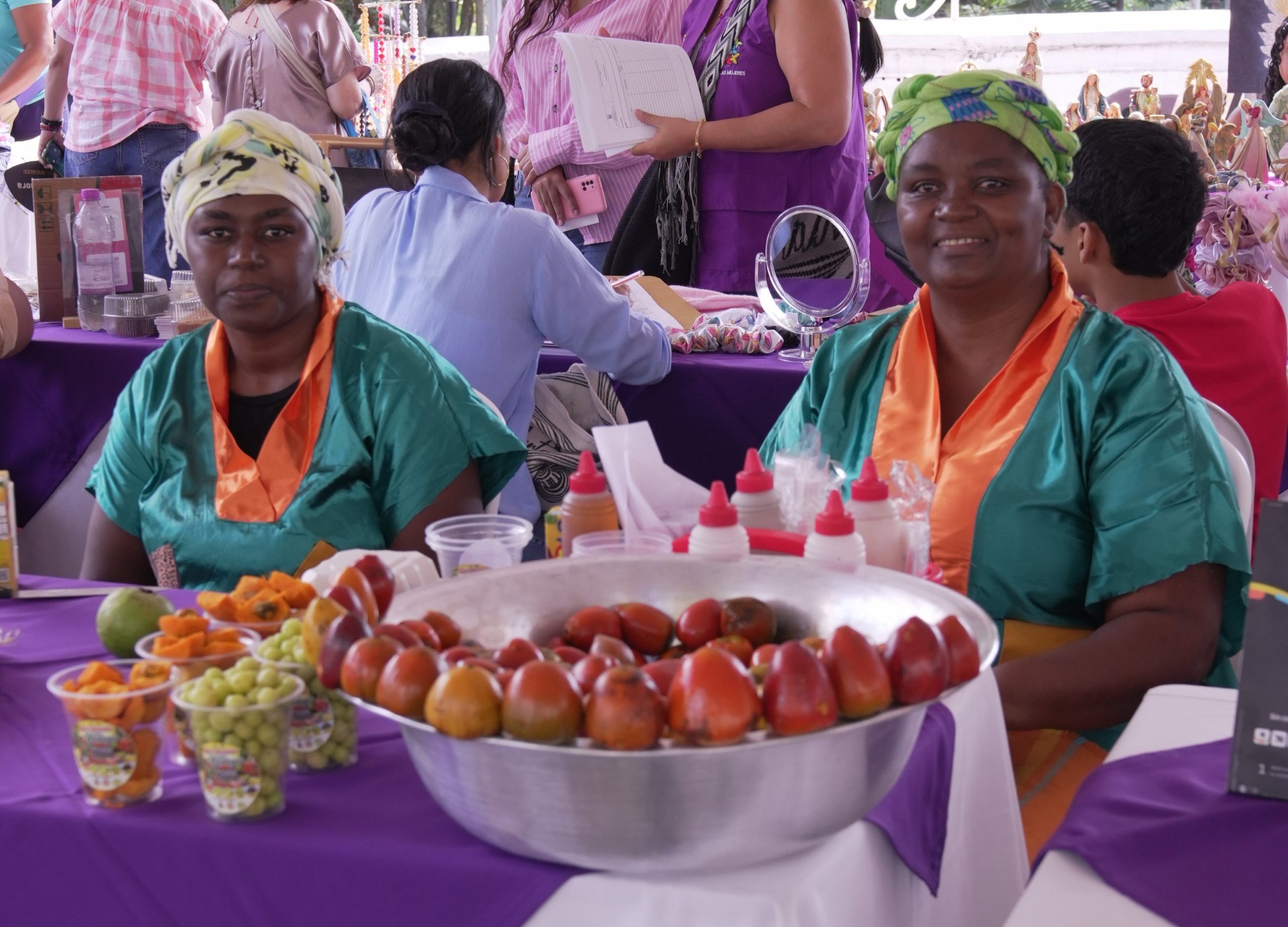 Corfecali hizo posible la Feria de Mujeres Emprendedoras que impulsó la autonomía económica femenina en los 490 años de Cali