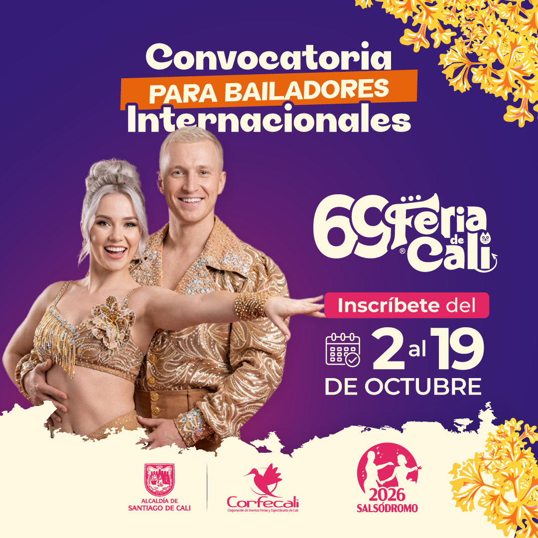 Cali abre sus puertas a la salsa del mundo: 160 bailarines podrán hacer parte del Salsódromo 2026